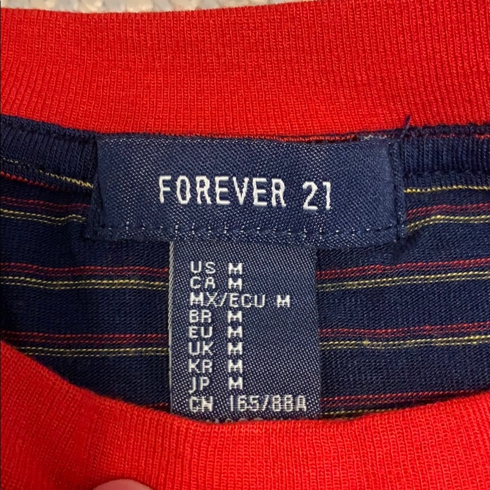 Soft navy striped tee - Picture 4 of 4